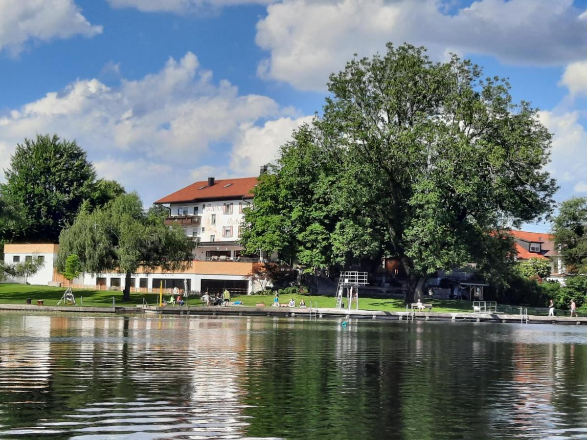Hotel-Pension Seebad "Seegenuss-Natur-Spa" Sulzberg Exterior foto